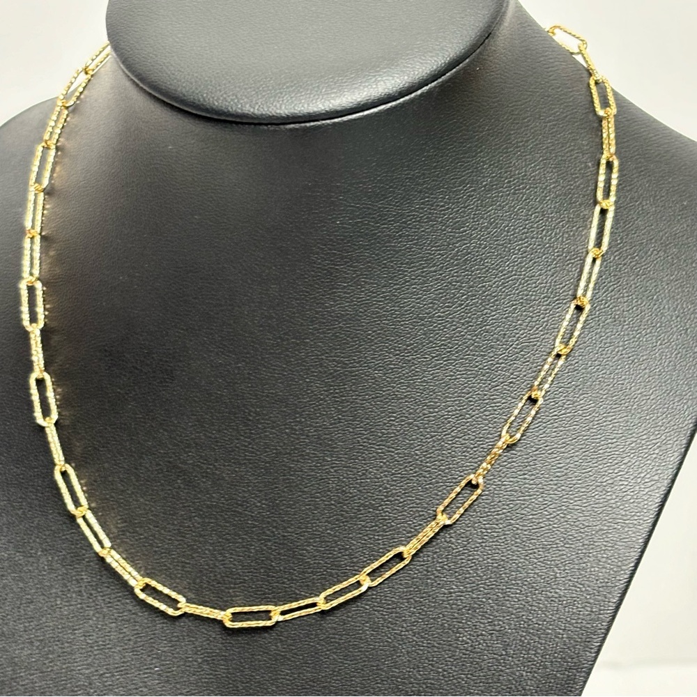 Paper Clip Chain Necklace